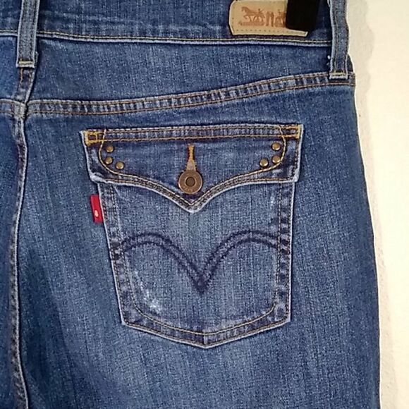 Vintage 80s 90s Levi’s 515 Boot Cut Women Jeans Size 12 - Picture 12 of 16